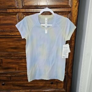 Lululemon Nwts Swiftly Tech Short Sleeve 2.0 *Wash! Sz 8! PWLF